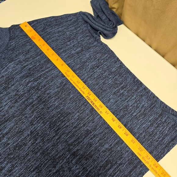 Rag & Bone Amelie Cutout Back Top Womens Large Blue Soft Minimal Knit Pullover - Picture 13 of 14